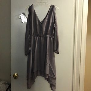 V Neck & V Back Dress